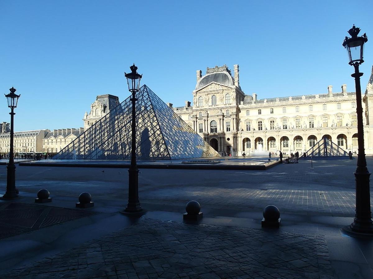 Chambre D Hote : Louvre Elegant Apt Suite Paris Exterior foto